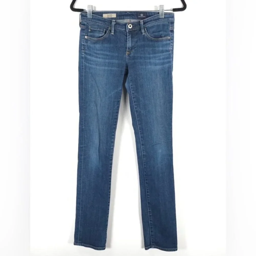 AG ADRIANO GOLDSCHMIED USA🇺🇸MADE THE STEVIE SLIM‎ STRAIGHT Jeans Size 26R